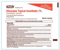 Rugby Dibucaine Topical Anesthetic 1% Hemorrhoidal Ointment 1% 28 gram