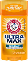 BL Arm & Hammer Desodorante 2,6 onças Solid Ultra Max Cool Blast - Pacote de 3