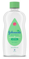 BL Johnsons Baby Oil Aloe & Vitamin-E 14oz - Pakke med 3