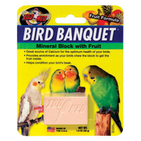 Bloque mineral RA Bird Banquet - Fórmula de frutas - 1 oz
