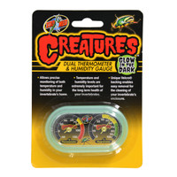 RA  Creatures Dual Thermometer & Humidity Gauge
