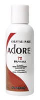 Adore Semi-Permanent Haircolor #072 Paprika 4oz X 3 Counts