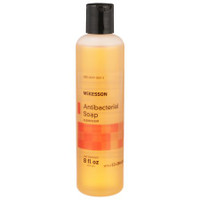 Antibacterial Soap McKesson Liquid 8 oz. Bottle Clean Scent
