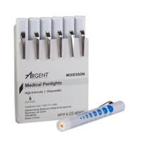 Penlight mckesson אור לבן 4-1/2 אינץ' חד פעמי
