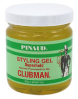 BL Clubman Style Gel Heren Super Hold 16oz pot - Pack van 3