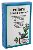 Colora Henna Powder Hair Color Burgundy 2oz X 3 Counts 