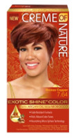 BL Creme Of Nature Color #7.64 Bronze Copper Exotic Shine - Pack of 3
