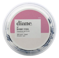 Diane Bob Pins 300S Black Tub 2 Inch X 3 Counts