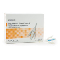 דבק עור McKesson LiquiBand® Flow Control 0.5 מ"ל קצה המוליך נוזלי דיוק n-Butyl Cyanoacrylate
