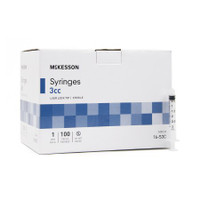 Seringue à usage général McKesson 3 mL Blister Embout Luer Lock sans sécurité