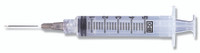 Seringue avec aiguille hypodermique PrecisionGlide™ 5 mL Calibre 22 Aiguille détachable 1-1/2 pouce NonSafety