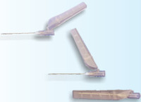 Hypodermic Needle SecureTouch™ Sliding Safety Needle 27 Gauge 1-1/2 Inch Length