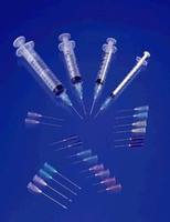 Syringe with Hypodermic Needle ExelInt® 10 mL 18 Gauge 1 Inch Detachable Needle NonSafety