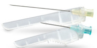 Hypodermic Needle SurGuard3™ Hinged Safety Needle 20 Gauge 1 Inch Length