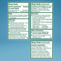 Colace 2-in-1 Stuhlweichmacher + stimulierende Abführtabletten 60 ct