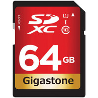  بطاقة Gigastone Prime Series sdxc™ (64 جيجابايت)