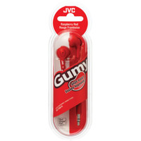 Écouteurs gommeux Jvc (rouge)