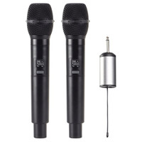 Blackmore pro audio bmp-12 sistema de microfone uhf duplo sem fio