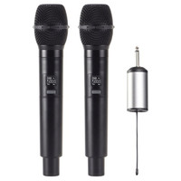 Blackmore pro audio bmp-12 dubbel draadloos uhf-microfoonsysteem