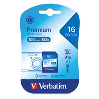 Verbatim Class 10 SDHC™ Card (16GB)