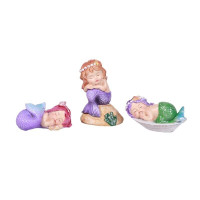 PT Mini Mermaid Figurines - Set of 3 