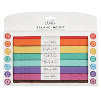 PT Chakra Balancing Kit Varillas de Incienso con Soporte