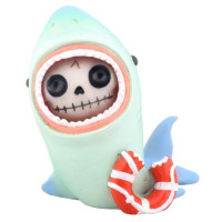 PT Furrybones Sharkie the Shark Skull Resin Mini Figure