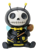 PT Furrybones Buzz the Bumblebee Skull Resin Mini Figure