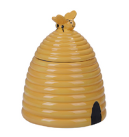 PT Honeybee Beehive Ceramic Cookie Jar