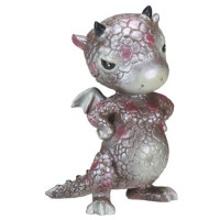 Mini figurine en résine de statue de dragon hargneux Pt