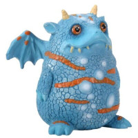 PT Proggle le gros petit dragon statue en résine mini figurine