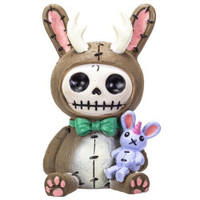 Pt furrybones bun bun lope minifiguur van schedelhars