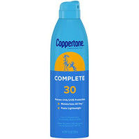 Coppertone Complete Sunscreen SPF 30 Spray 5.5 Oz