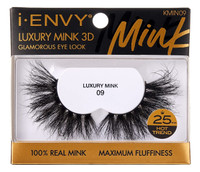 BL Kiss I Envy Luxury Mink 3D 09 Lashes - Pack of 3