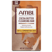BL Ambi Cleansing Bar Soap Cocoa Butter 3.5oz - Pack of 3