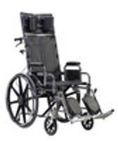 Drive 20'' Deluxe Sentra Full Reclining - Dual Axle with Adjustable Arm Height