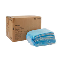 Almohadilla protectora para procedimientos mckesson 23 wx 24 l pulgadas azul no estéril
