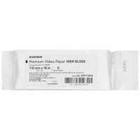 Media Recording Paper McKesson High Gloss Thermal Print Paper 110 mm X 18 Meter Roll Without Grid
