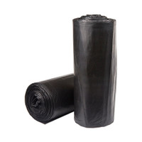 MCKDS McKesson 30 gal. Black LLDPE 0.58 mil 30 X 36 Inch Star Seal Bottom Coreless Roll Trash Bag Case/250