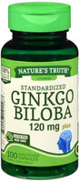 Nature's Truth Ginkgo Biloba 120mg 90 hurtigutløsende kapsler