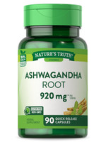 Nature's Truth Ashwagandha Root 920mg 90 Ct Quick Release Capsules