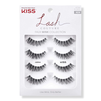 BL Kiss Lash Couture Faux Mink Jubilee Multi-Pack - מארז של 3