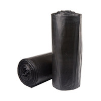 Trash Bag McKesson 60 gal. Black LLDPE 1.2 mil 38 X 58 Inch Star Seal Bottom Coreless Roll
