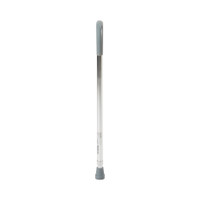 Round Handle Cane McKesson Aluminum 29-3/4 to 38-3/4 Inch Height Chrome
