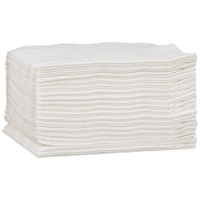 Washcloth McKesson 13 X 13 Inch White Disposable
