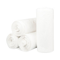 שקית אשפה McKesson 30 גל. LLDPE לבן 0.70 מיל 30 X 36 אינץ' אטם כוכב תחתון גליל ללא ליבות
