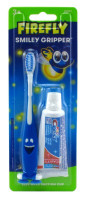 Pince à smiley pour brosse à dents Bl Firefly avec dentifrice (12 pièces)