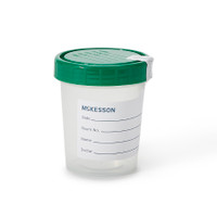 Prøvebeholder McKesson 120 mL (4 oz.) skruelåg kun steril indvendig
