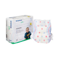 Unisex Baby Diaper McKesson Size 5 Disposable Heavy Absorbency
