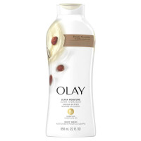 BL Olay Body Wash Ultra Moisture Manteiga de Cacau 22 onças - Pacote de 3